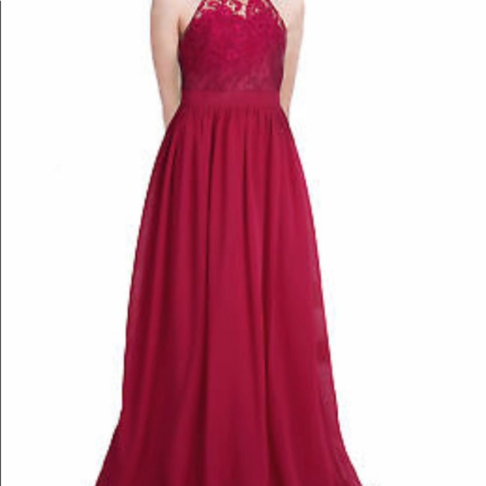 Girls Burgundy Dresses